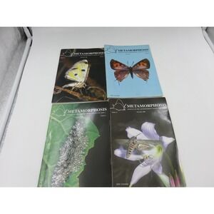 Metamorphosis Journal Lepidopterists Society Africa 4 Issues 1999-200 Entomology